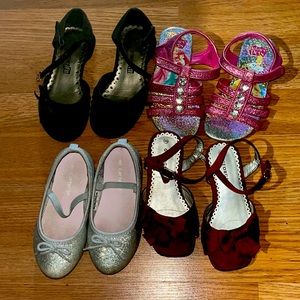 Bundle of Play Shoes Toddler girl sizes 8, 8 1/2